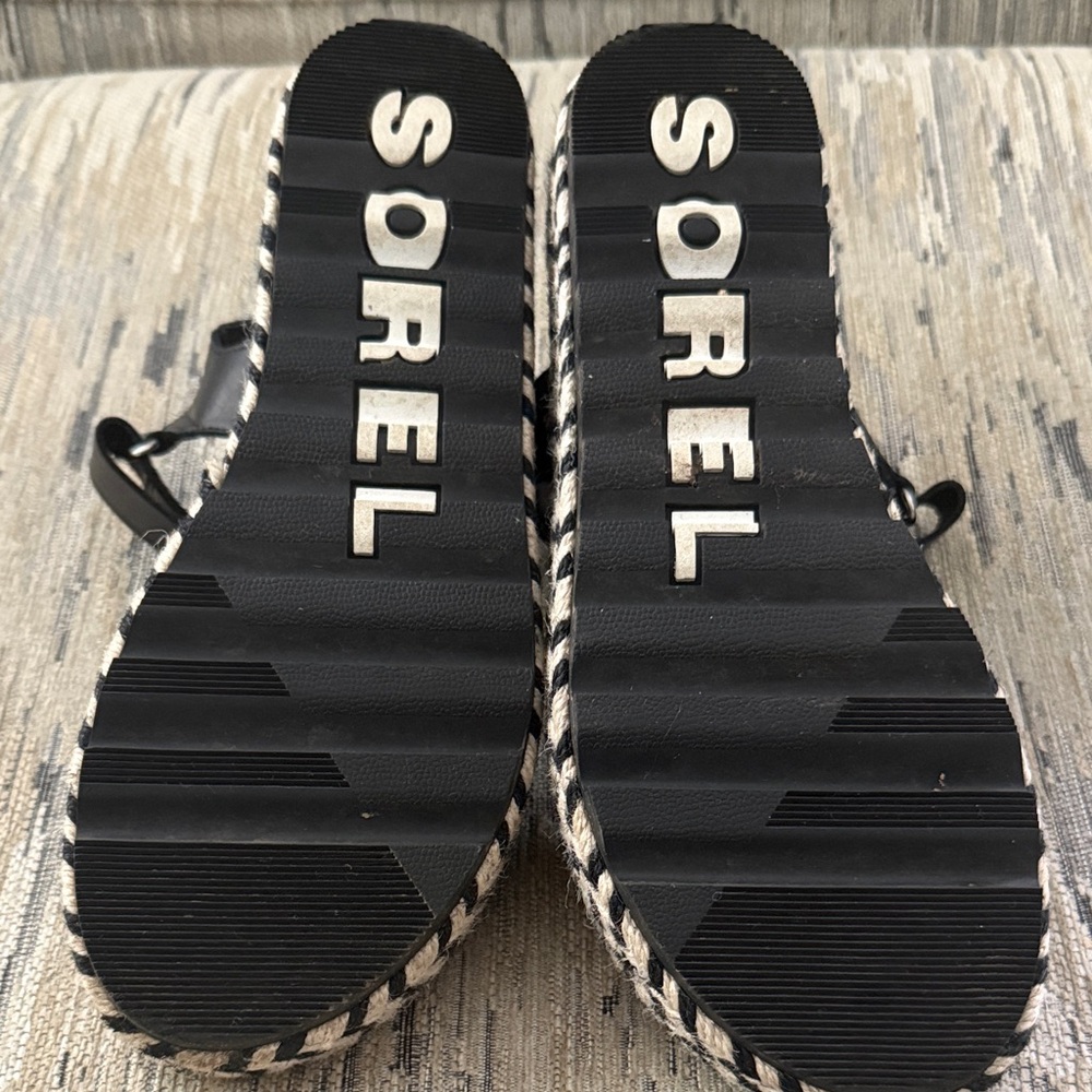 Sorel Cameron Flatform Sandal, 7.5 - Picture 5 of 5